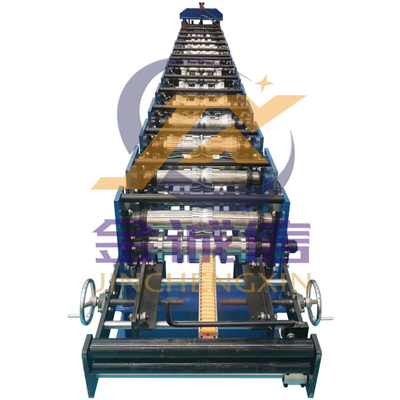 380V 50Hz 돌기 캡 롤 성형기 지멘스 PLC 전자동 제어