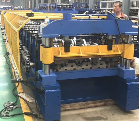 자동 PLC 금속 갑판 성형 기계 유압 구동 37 kw 제어