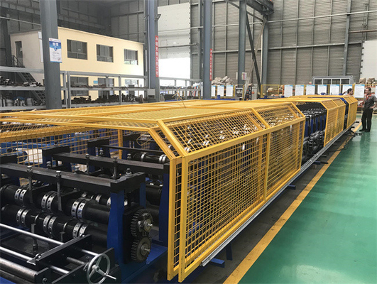자동 PLC 금속 갑판 성형 기계 유압 구동 37 kw 제어