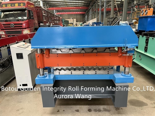 7.5Kw 강철 이중 레이어 롤 성형기 ISO9001 CE 인증