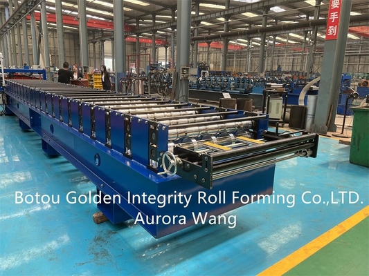 아연 루프 패널 롤 성형기  5.5 KW PLC 제어 시스템