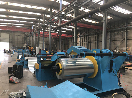 180KW 스테인리스강 코일 슬리팅 머신 완전 자동 고속도