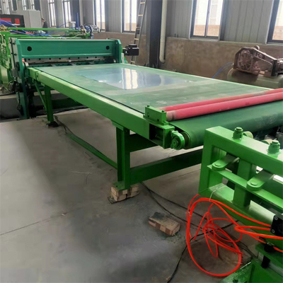 길이 기계 30KW PLC 제어에 줄여진 컬러 스틸 박판 금속